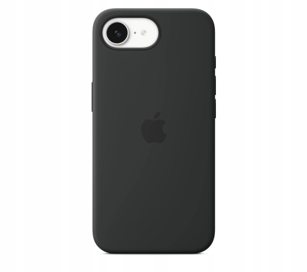 iPhone 16e Silicone Case Black Apple