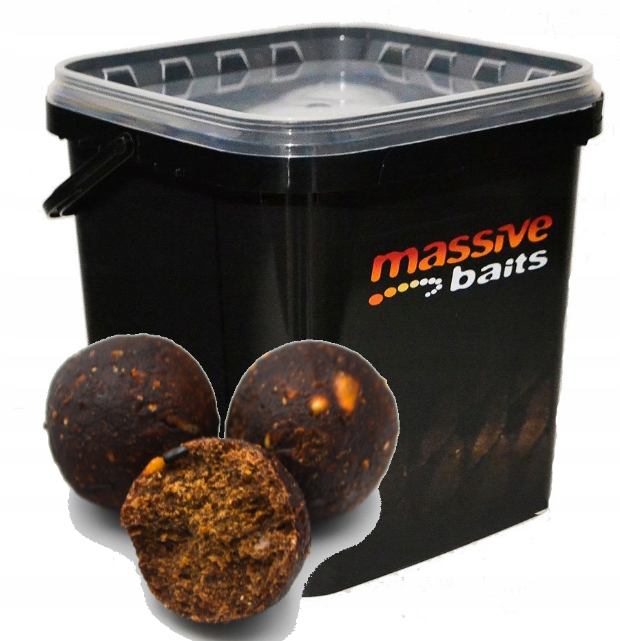 MASSIVE BAITS ECO Boilies 18mm CRAB - wiadro 3kg