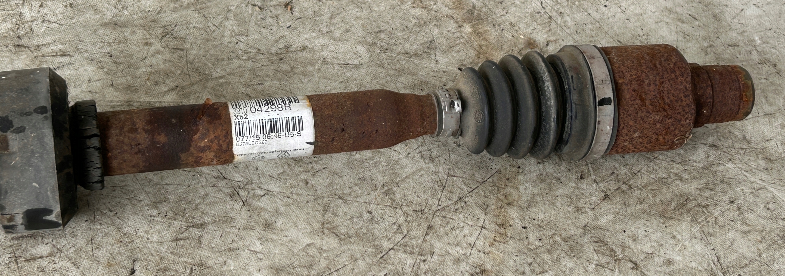 semi-axis right DACIA SANDERO LOGAN II 1.2 391004298R
