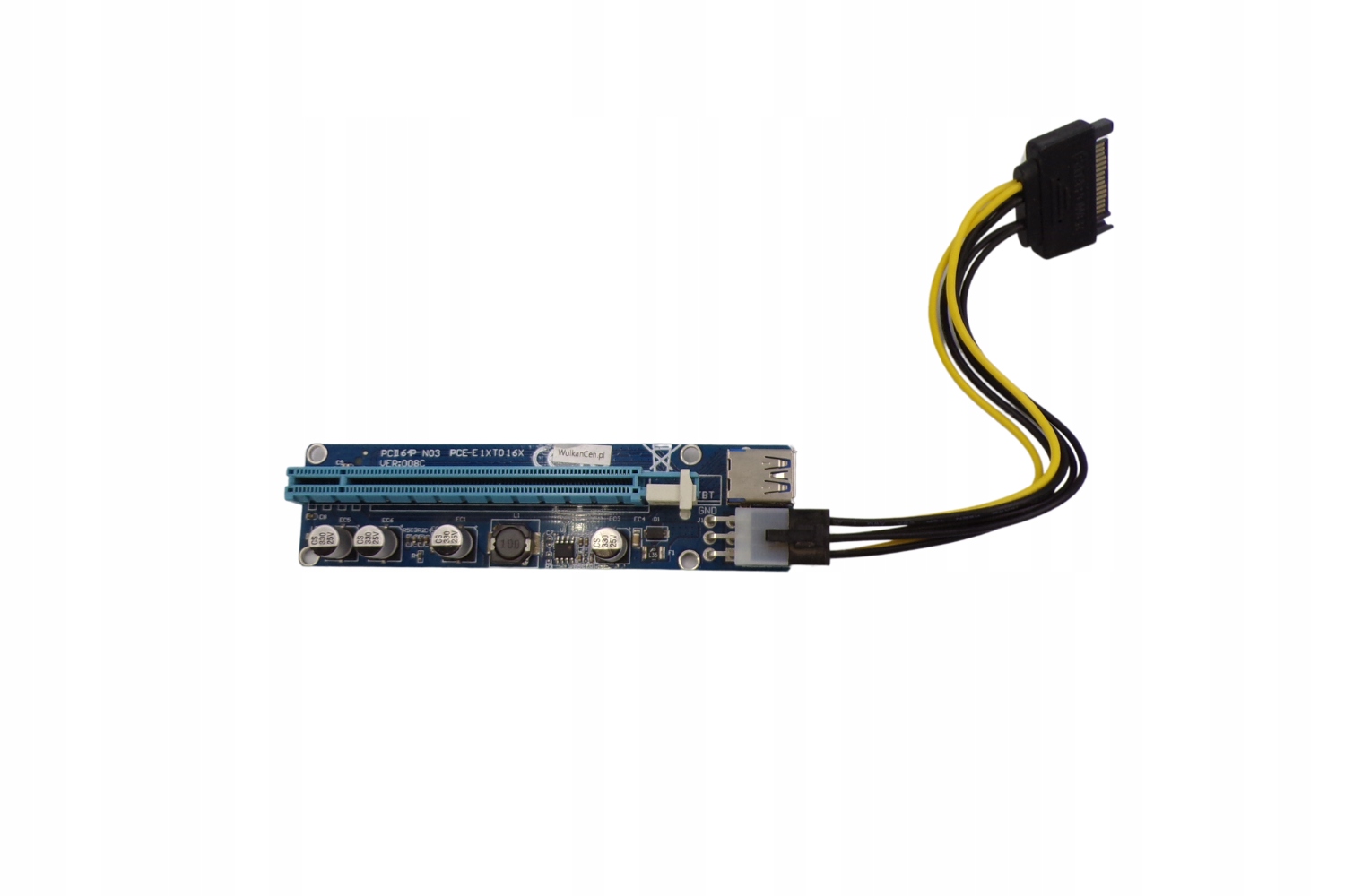 RISER PCE164P-N03 VER.006 USB 3.0 PCE-E 1X TO 16X