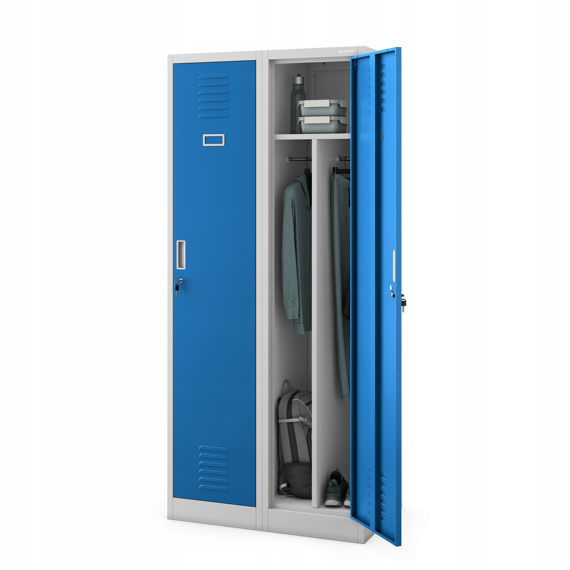 Jan Nowak Skříň pro pracovníky Bozp Kacper Šedo-modrá