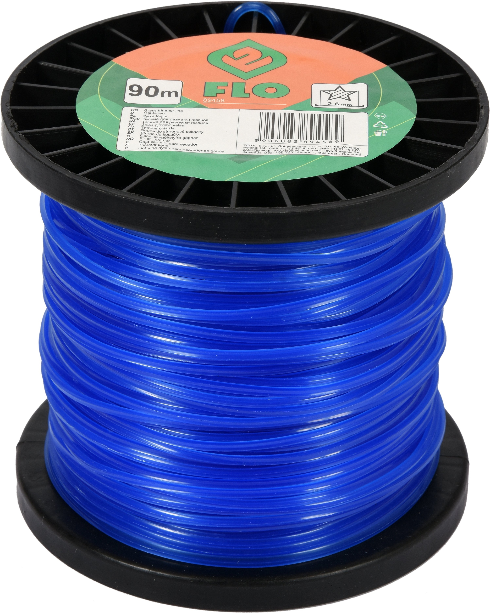

Żyłka Tnąca Do Kosy Podkaszarki Gwiazdka 2,6MM/90M