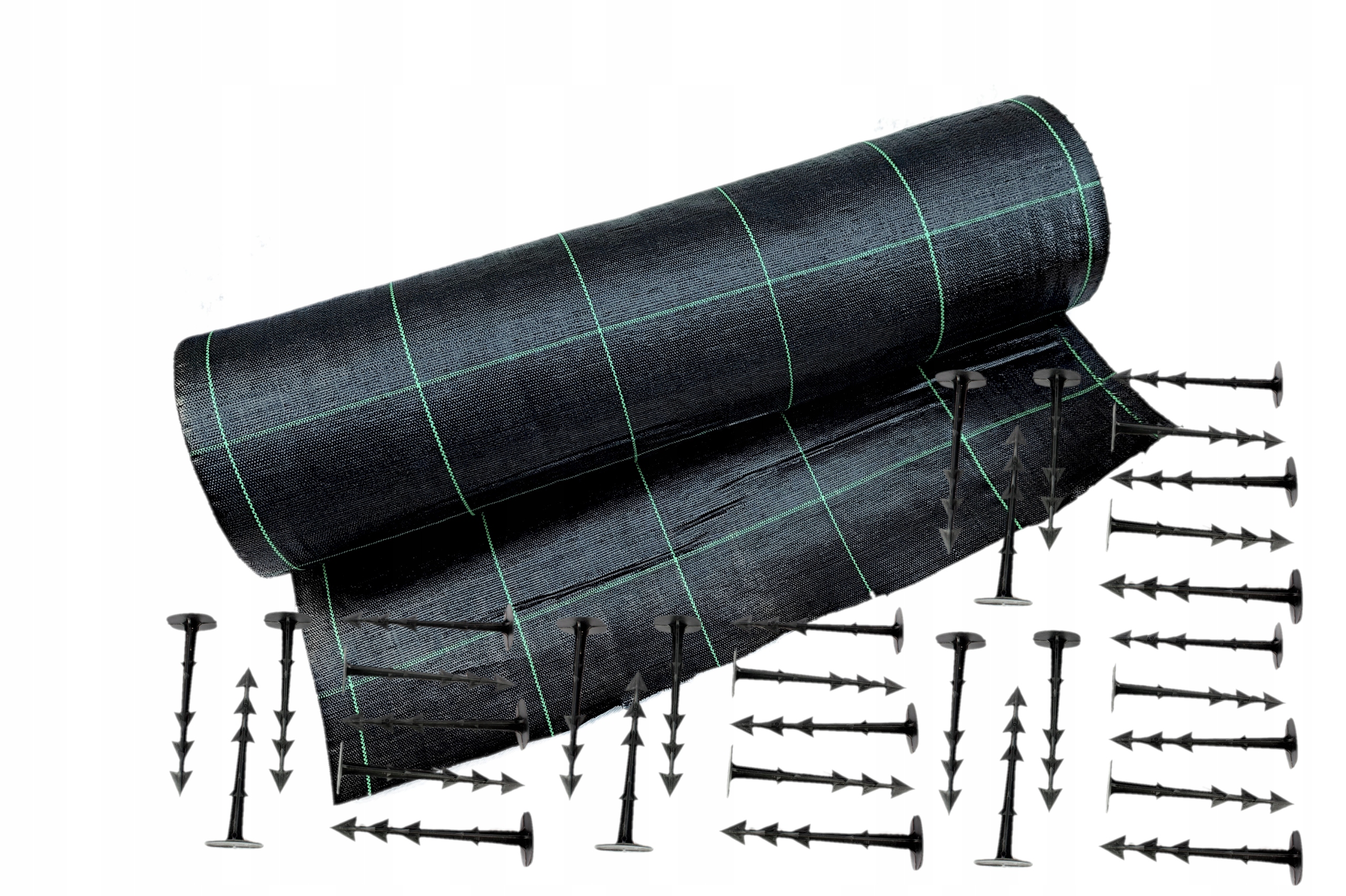 Agrotextilie 100 g Školkařská podložka 0,8x50 m špendlíky