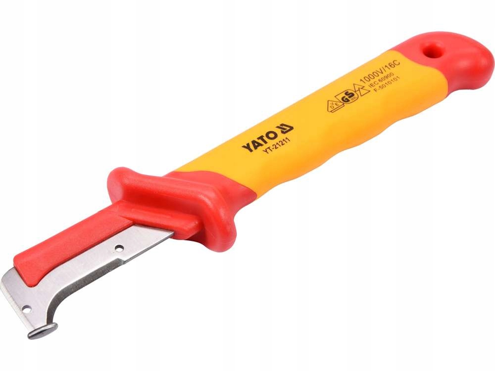 

Izolowany Nóż Demontażowy Dla Elektryków Vde Yato