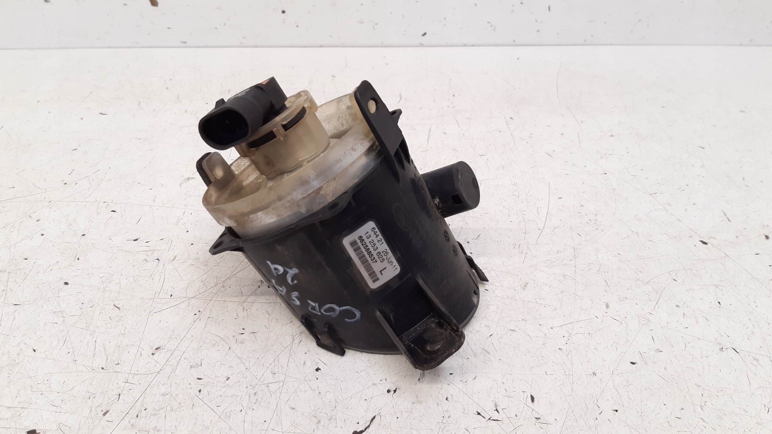 fog light left front 132536625 Opel Corsa D