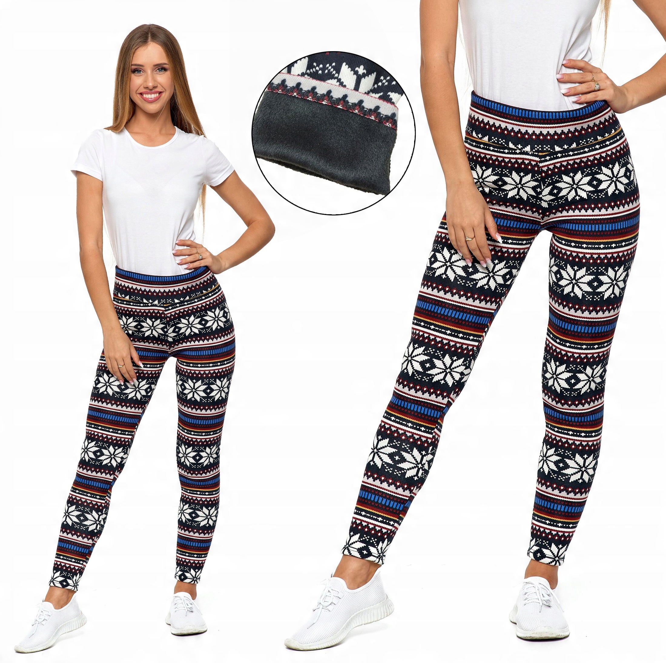 

Moraj Legginsy Bawełniane Ocieplane Plusz L/XL
