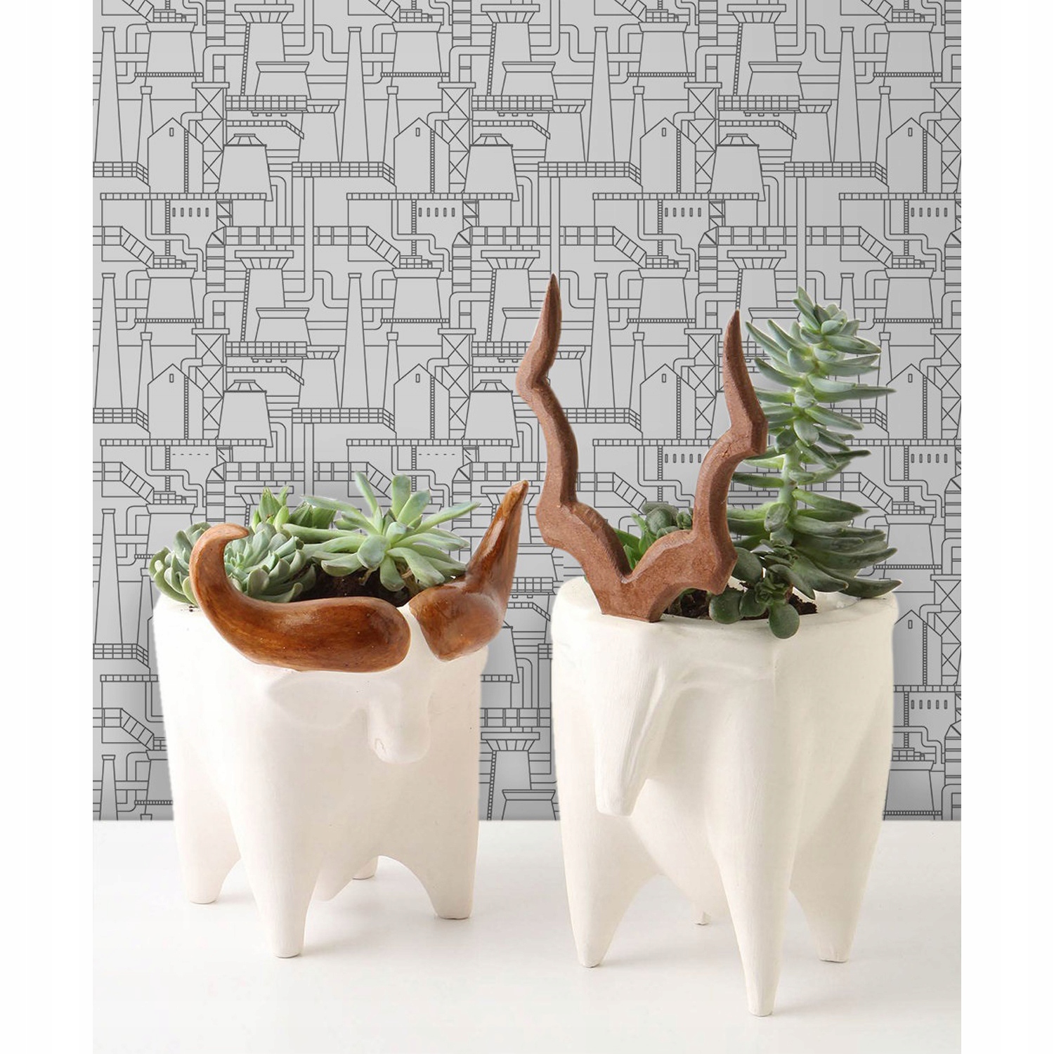 

Fototapeta Szkic przemysłowego miasta 152x104 cm