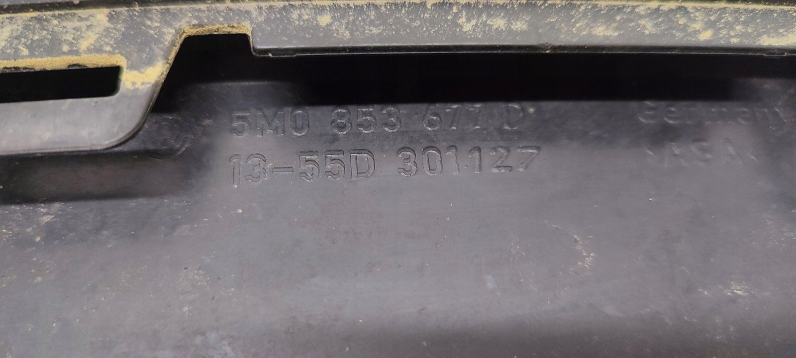mřížka nárazníku předek maska VW Golf VI plus