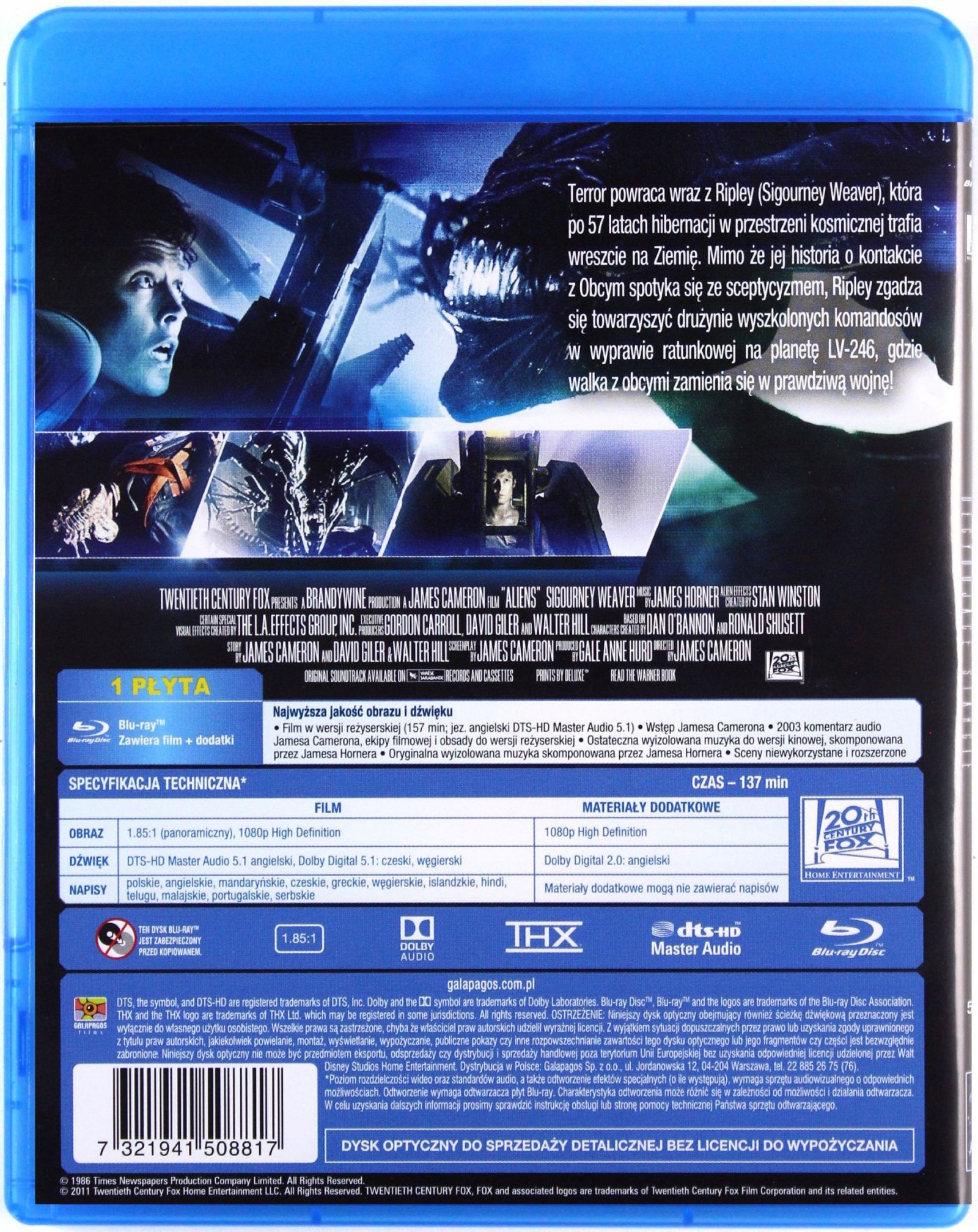 OBCY. DECYDUJĄCE STARCIE (BLU-RAY) Stan opakowania oryginalne