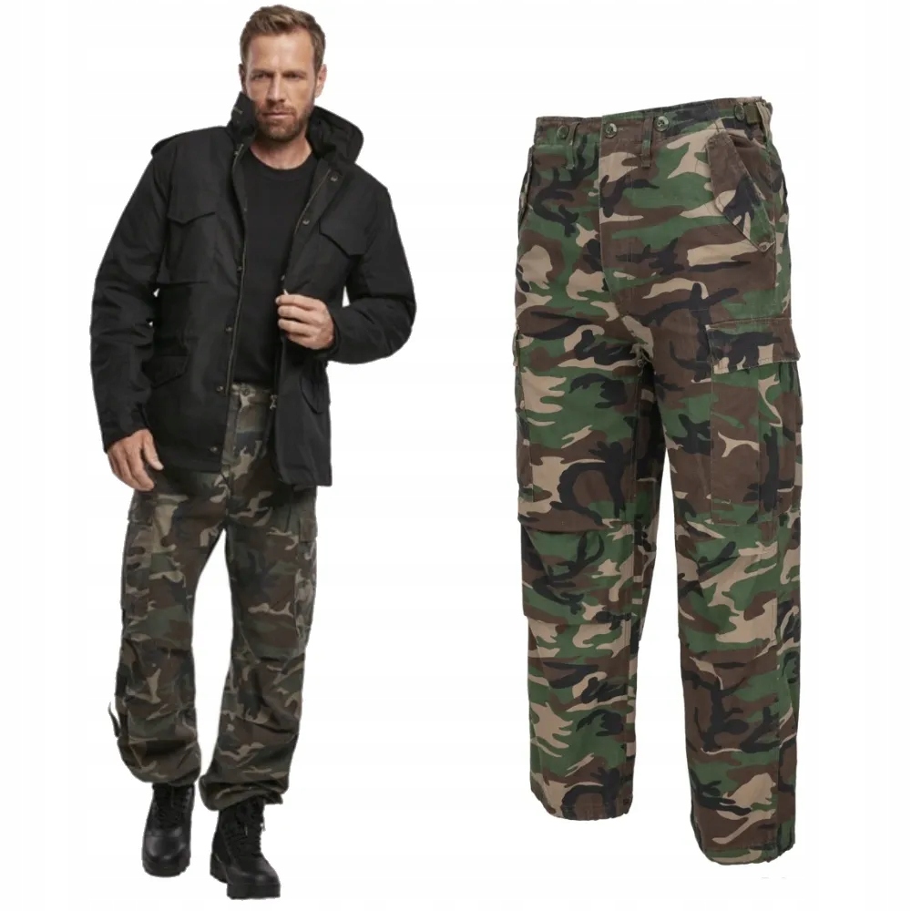 Pánské dlouhé kalhoty Brandit M65 Vintage Woodland [4XL]