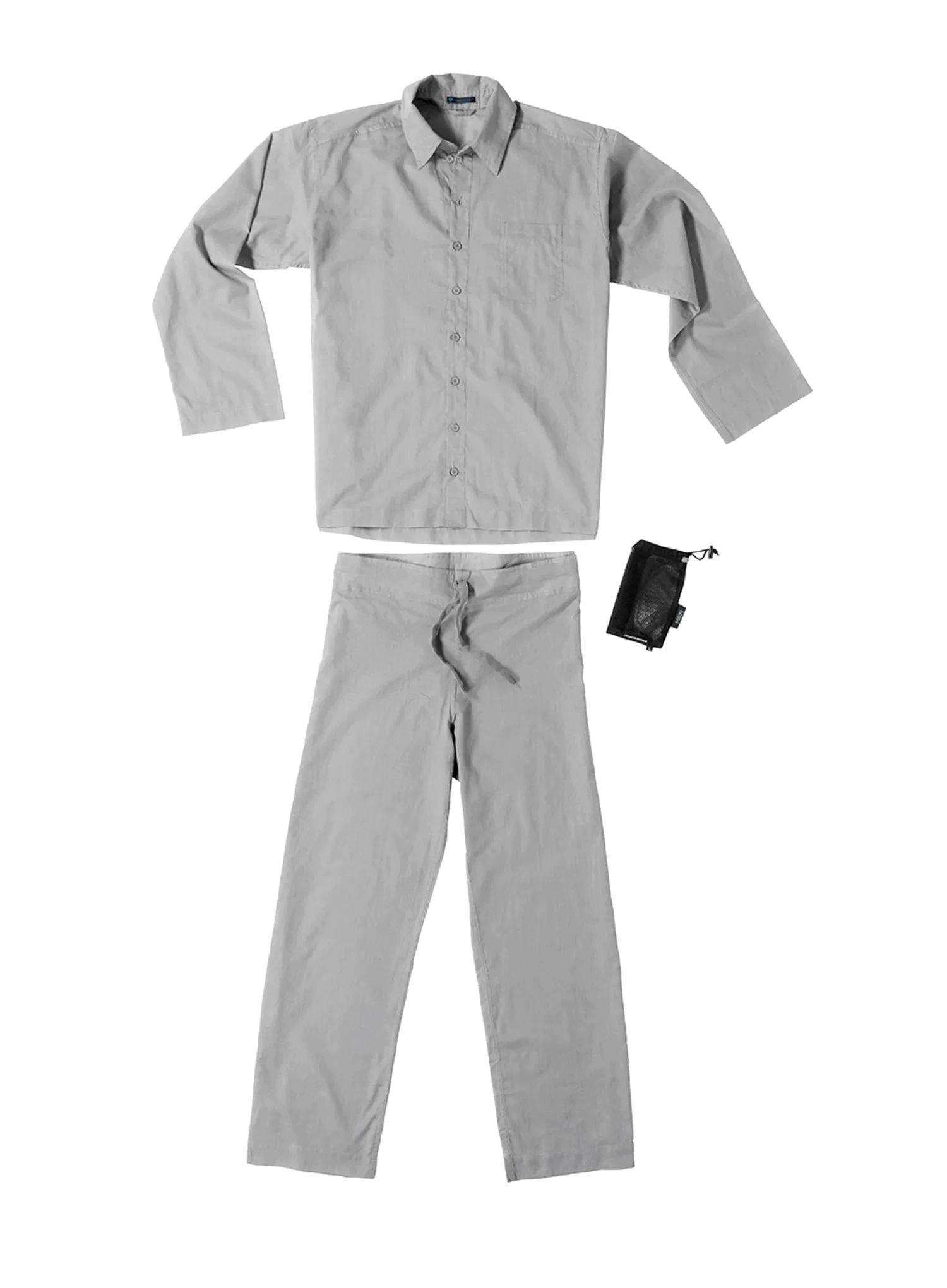Cestovní pyžamo Cocoon Travel Pyjama Insect Shield safari grey L