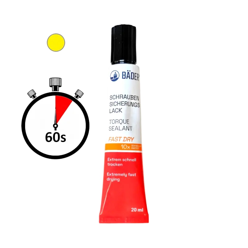 PLOMBA PŁYNNA 12000f, TUBKA 20ml, ŻÓŁTA, BASIC, FAST DRY