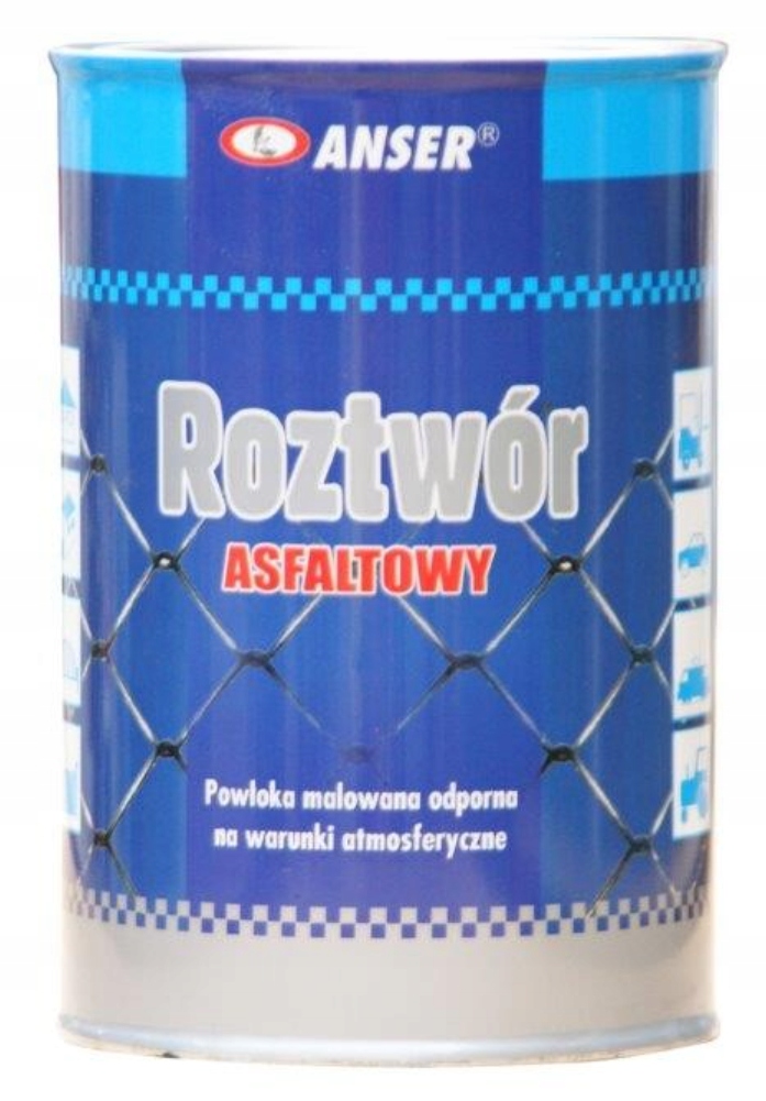 

Roztwór asfaltowy do zabezpieczania metali 10L