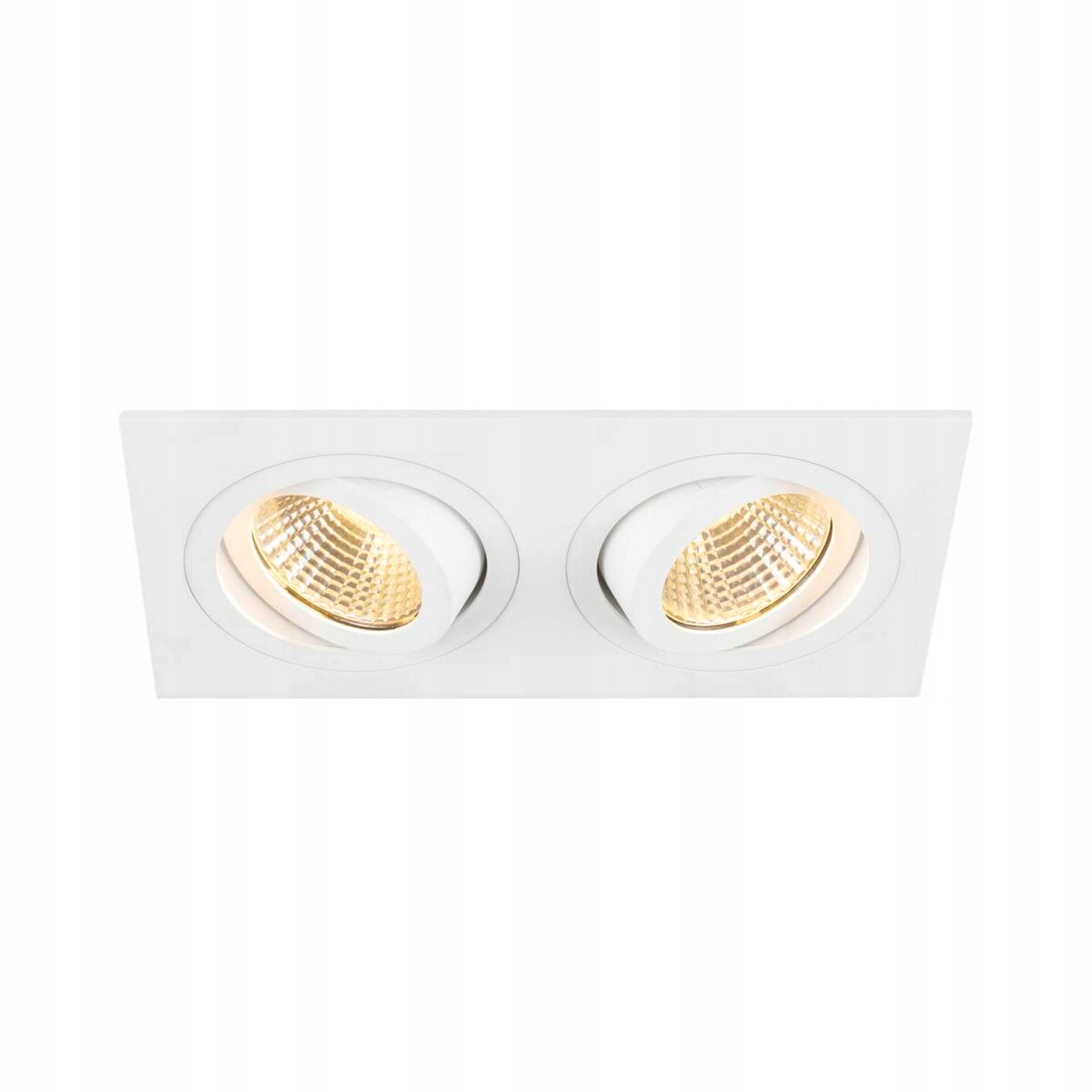 Big White Slv New Tria 155 zapustené stropné svietidlo, štvorcové, 3000K,