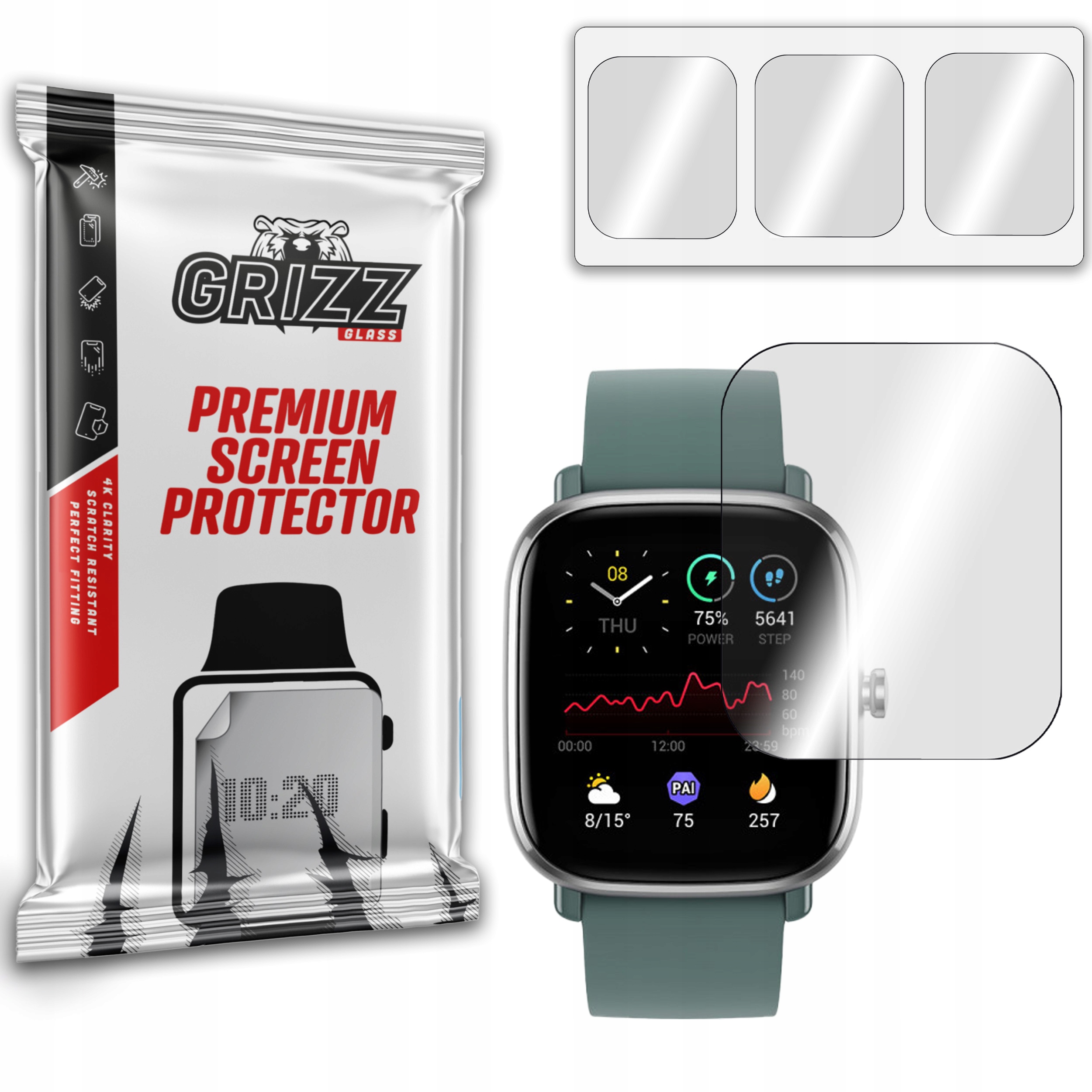 

3x Folia hydrożelowa do Huami Amazfit Gts