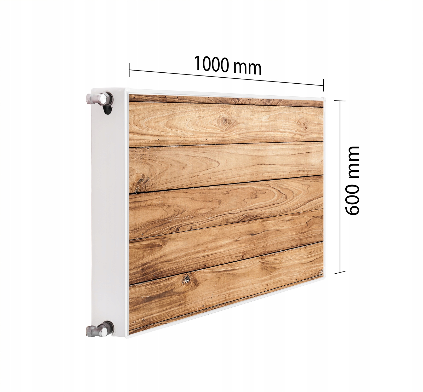 Kryt Na Radiátor Maskovač 100x60 Dřevo Podložka Magnet