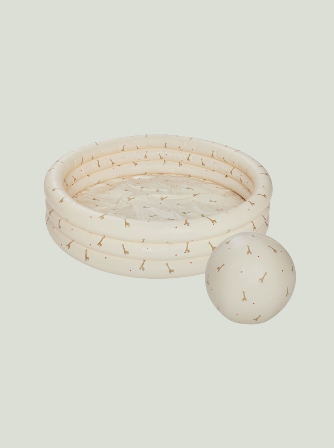 Malý bazén s žirafou a plážovým míčem Butter Oyoy Mini