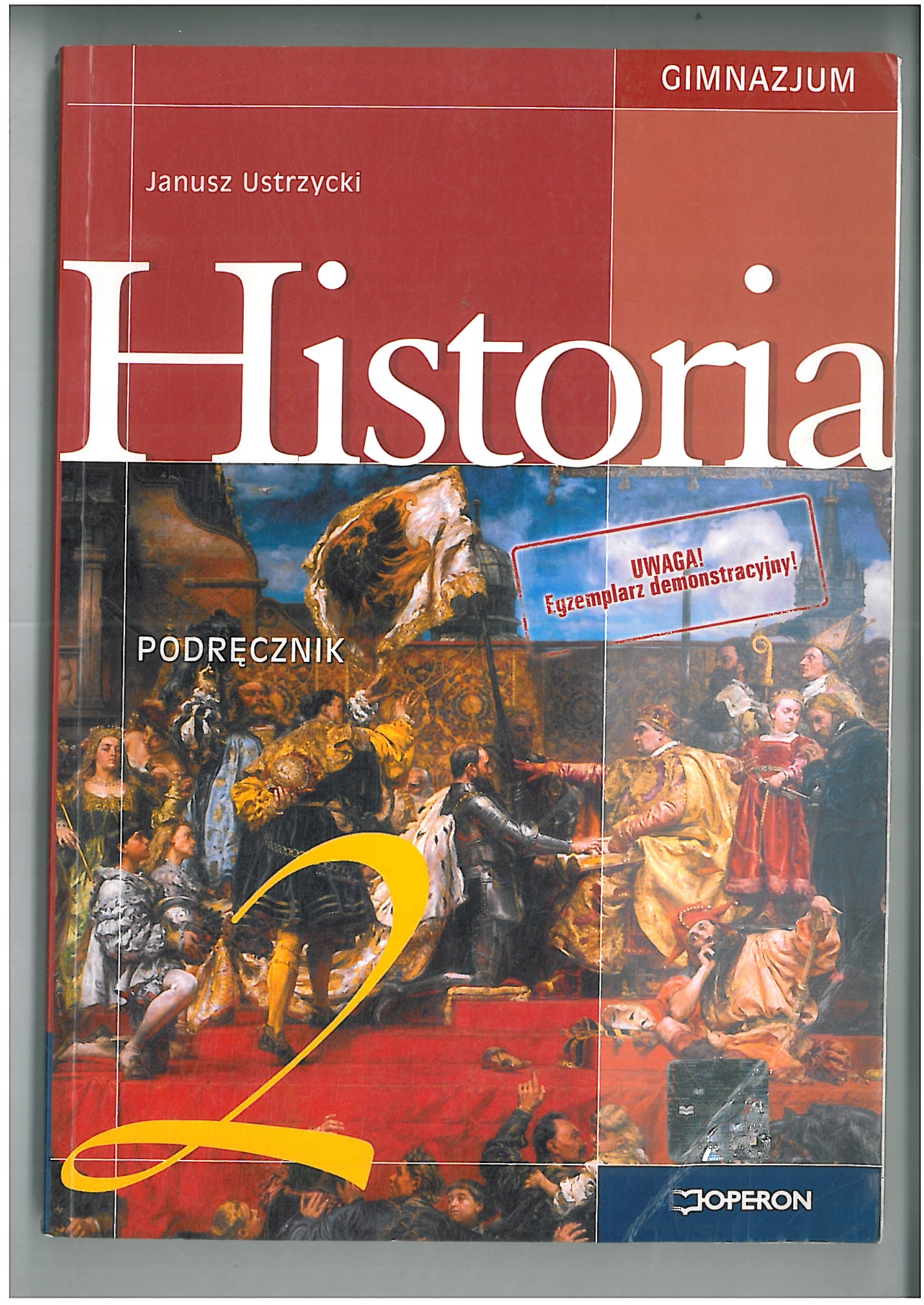 HISTORIA KL 2 PODRĘCZNIK DLA GIM WYD OPERON