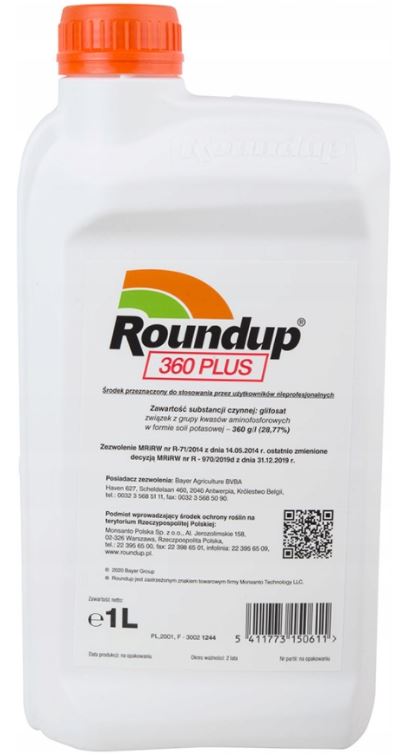 Roundap 360Plus 1l - randap + GRATIS Producent Roundup
