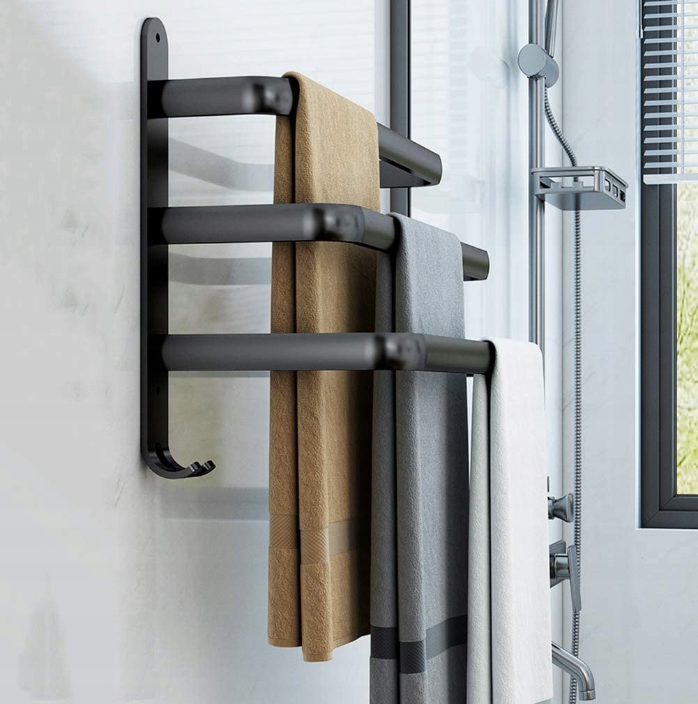 

Wieszak Ścienny Na Ręczniki Łazienkowy z 2 hakiem
