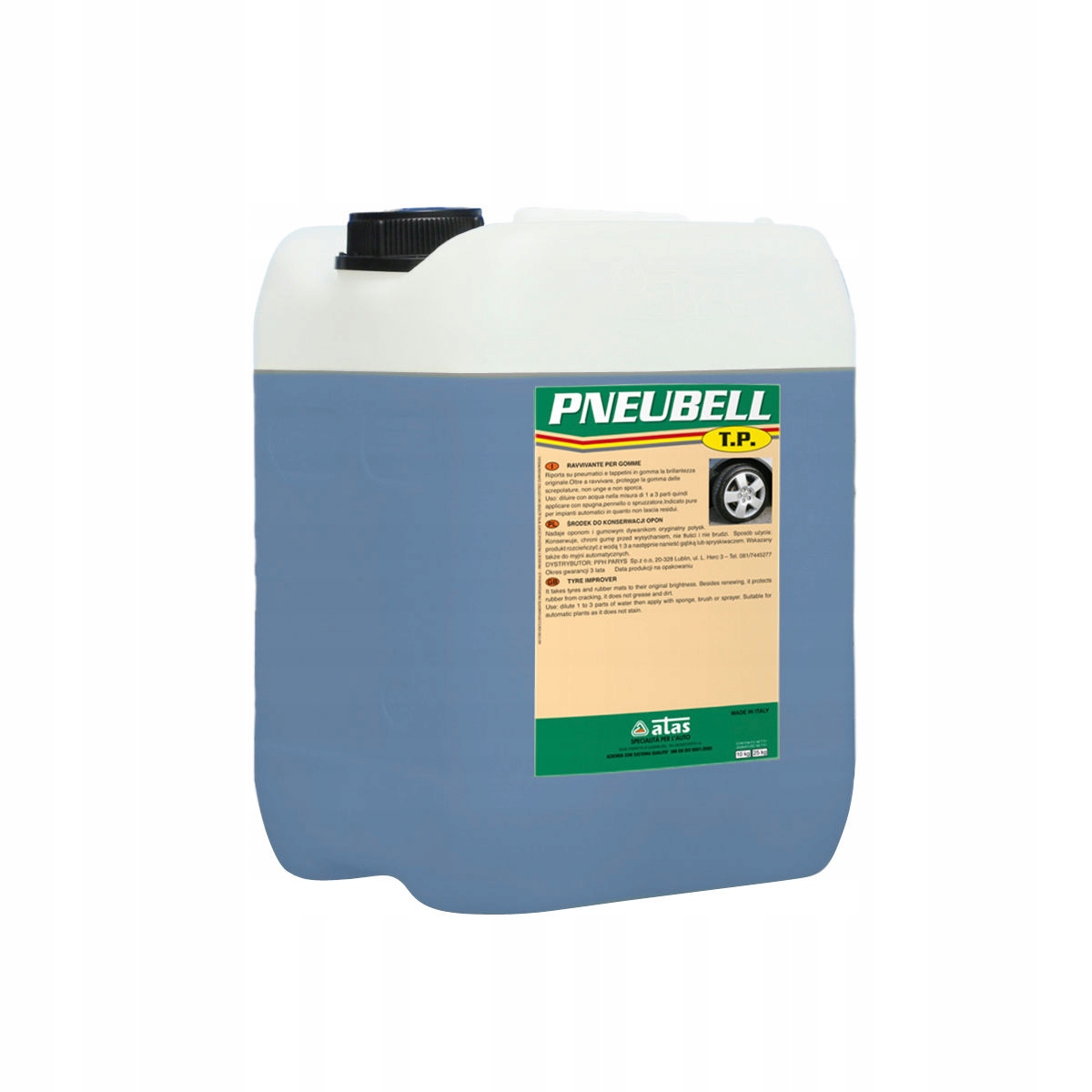 Prípravok na údržbu pneumatík Parys Pneubell Tp 10KG