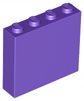 

Lego 49311 ściana fiolet 1x4x3