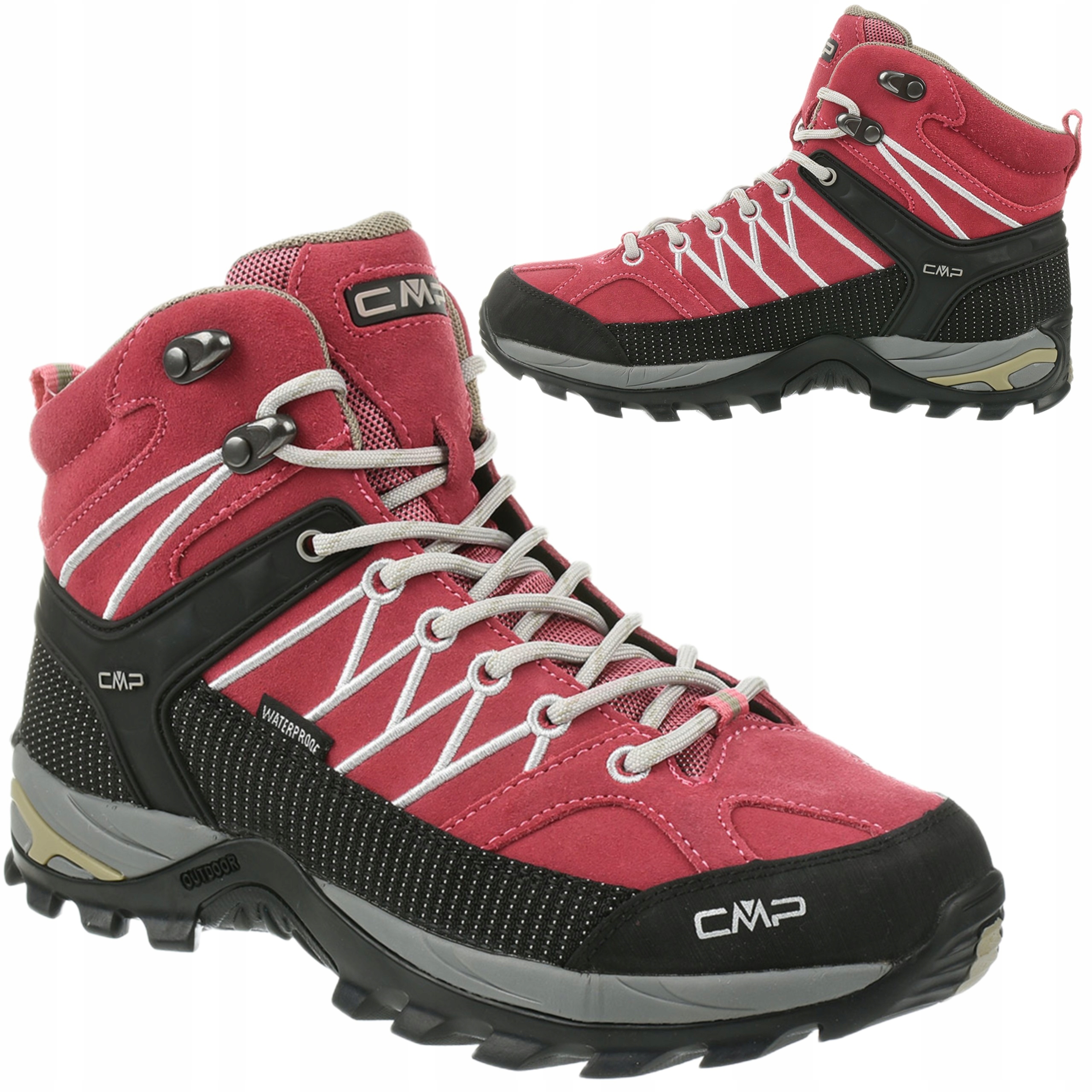 Dámské Trekové Boty Cmp Rigel MID Vysoké, Pohodlné, Voděodolné, vel.