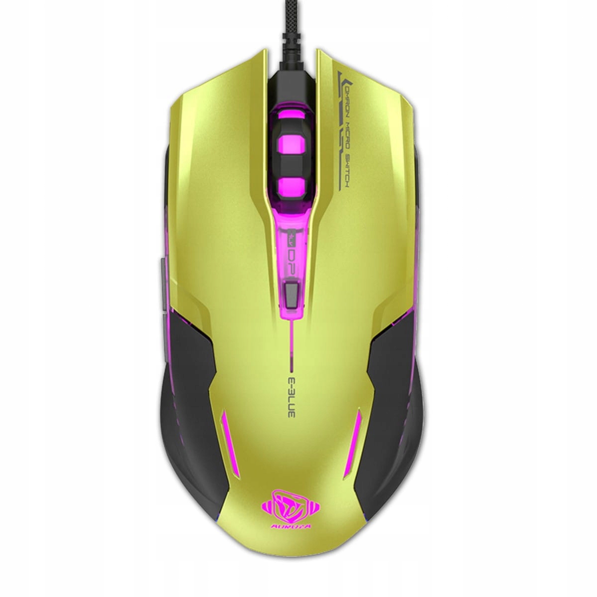 Mysz przewodowa E-Blue Usb Auroza G 3000DPI zielona