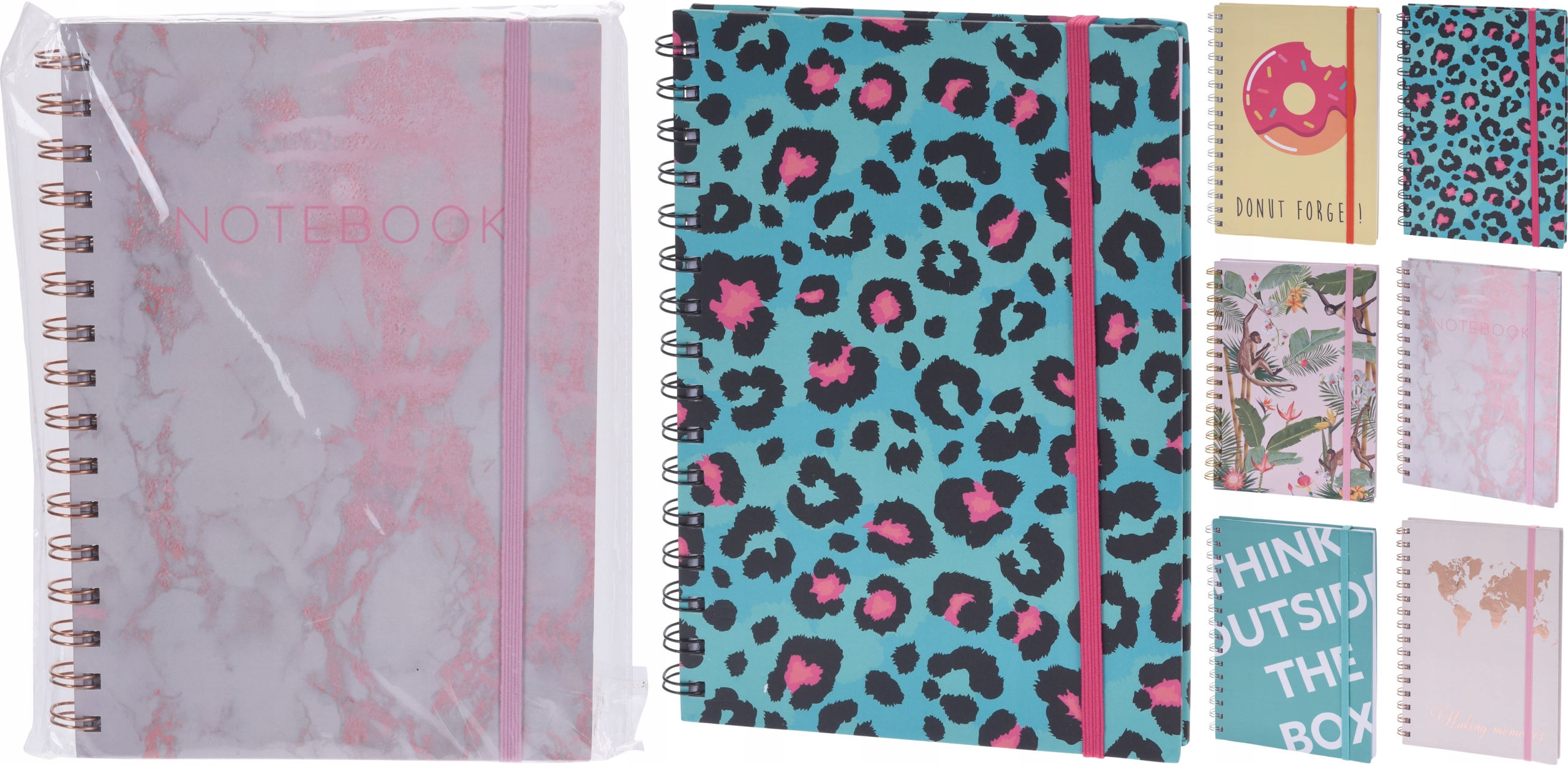 Notatnik na spirali ForGirl A5, żółty pączek Rodzaj rysunkowy