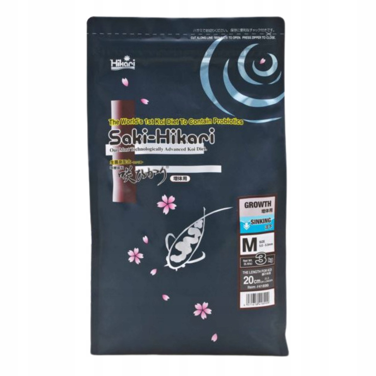 Hikari Saki-Hikari Growth Medium Profesionálne krmivo pre koi výstav. 3 kg