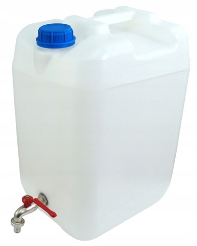 KANISTER 10 L NA WODĘ Z KRANIKIEM BANIAK POJEMNIK