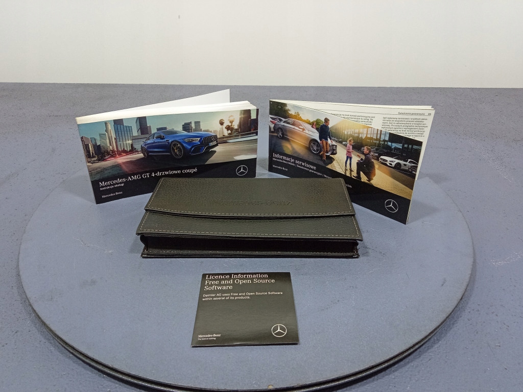 MERCEDES AMG GT 4 DOOR W290 X290 INSTRUKCJA OBSŁUGI PL ETUI