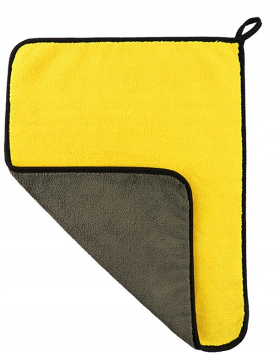 Ręcznik z mikrofibry do osuszania polerowania auta lakieru 500 gsm 60x30 cm