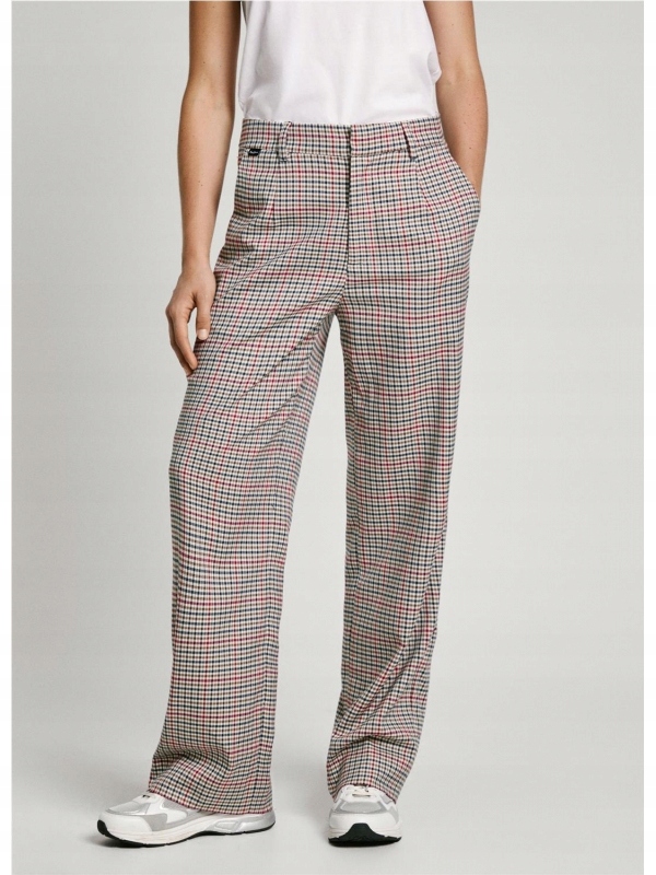 Pepe Jeans Dámské Casual Kalhoty S Kapucí, Rovné, Dlouhé, 6F