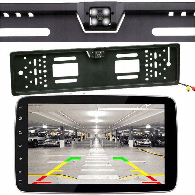 RADIO 1 DIN 10.1 CALA ANDROID + KAMERA W RAMCE Marka Kopier