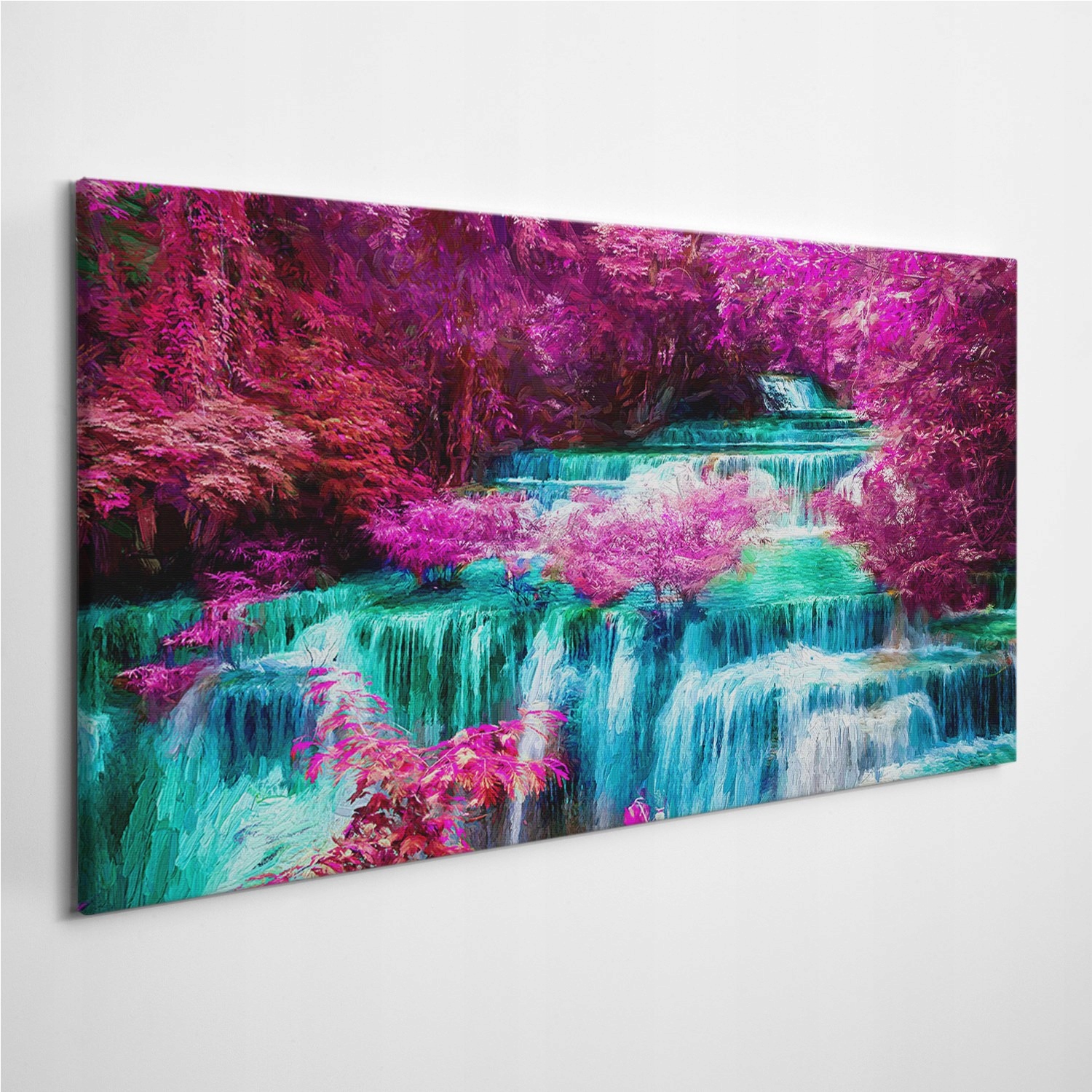 

Zdjęcie na płótnie Drzewa Wodospad Natura 120x60