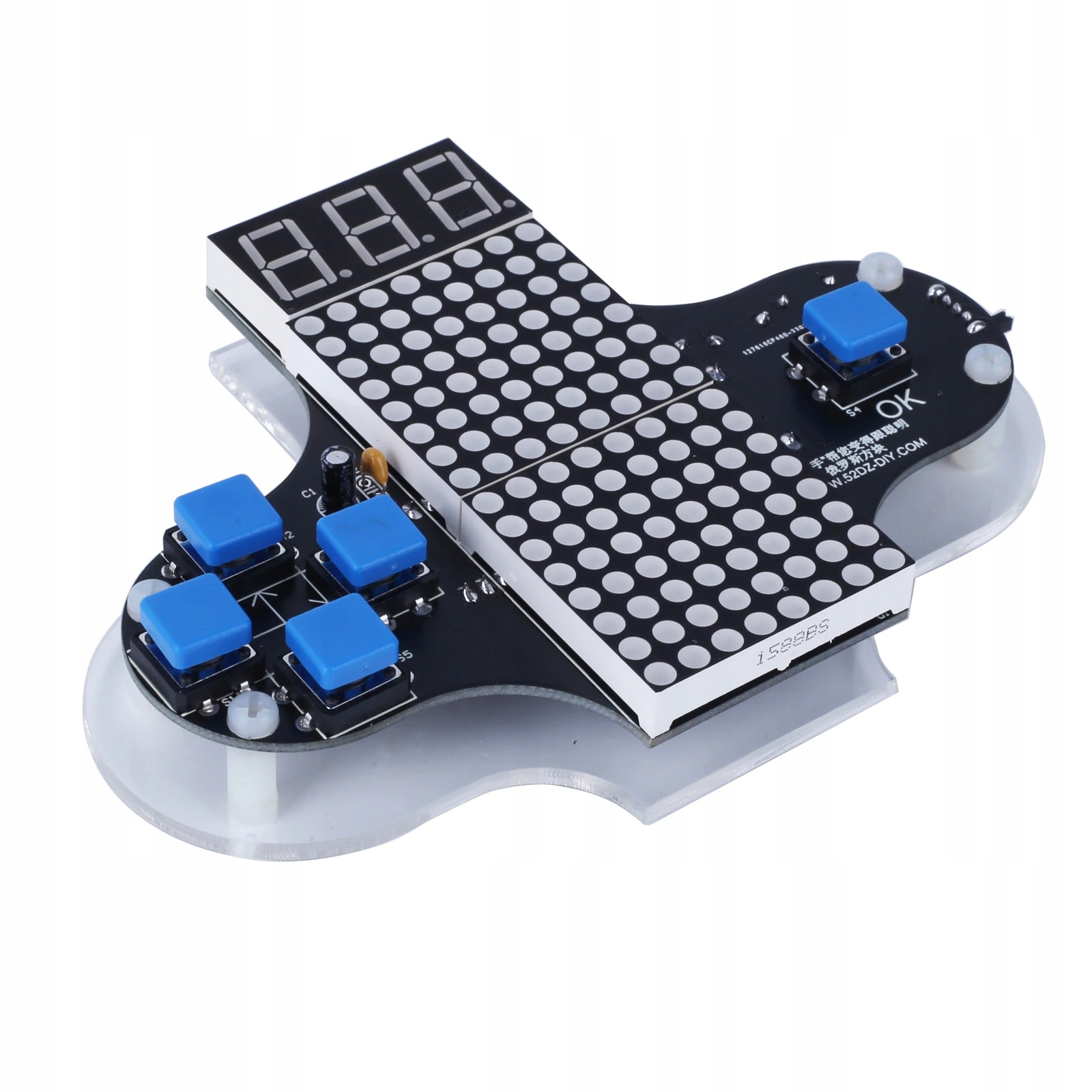 Snake, Tetris, Racing+ 1 Elektronická hra Diy Kit