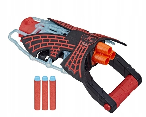 Hasbro Wyrzutnia Marvel Spider-Man NERF Miles Morales Tri-Shot