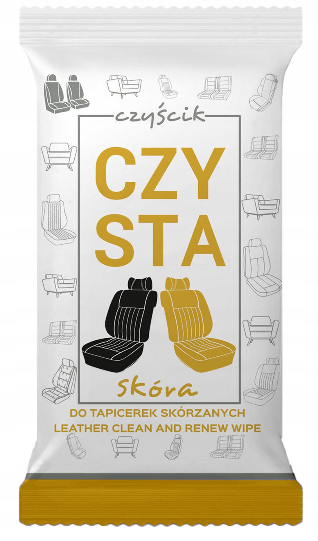 

Ściereczki Czysta Skóra 10 Szt Z Woskiem Carnauba
