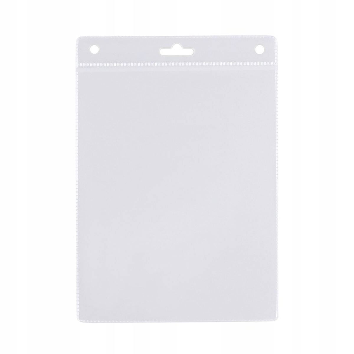 Identyfikator pionowy holder A6 przezrocz targowy kieszonka 115x150mm 20szt Kod producenta LE-18K