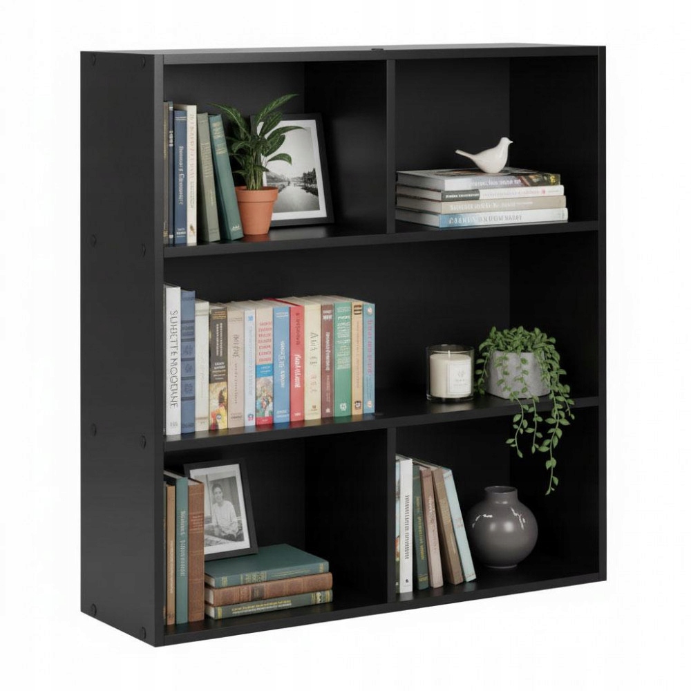 Regál Modernhome 3-ÚROVŇOVÝ Laminovaný 87 CM, Knihy