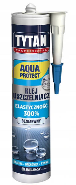 bezbarwny Klej TYTAN Aqua Protect - 280 ml - uszczelniacz dekarski