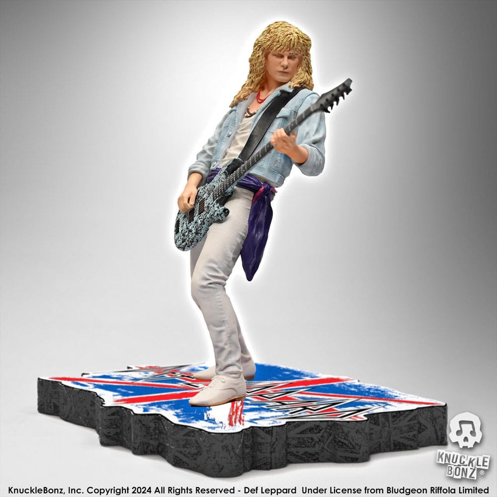 Socha Ricka Savage ze série Def Leppard Rock Iconz, 24 cm
