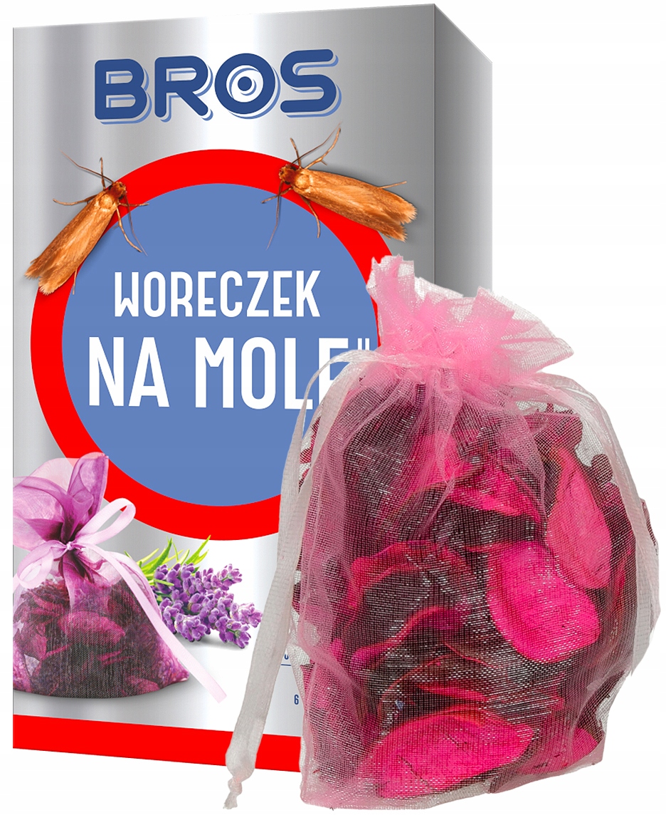 

Woreczek Lawendowy Na Mole Odzieżowe Do Szafy Bros