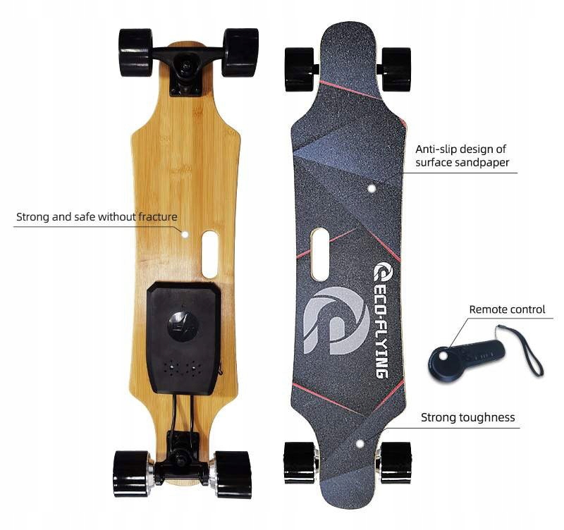 Skateboard elektryczny ECO-FLYING H2S-02 Kod producenta HND2S2