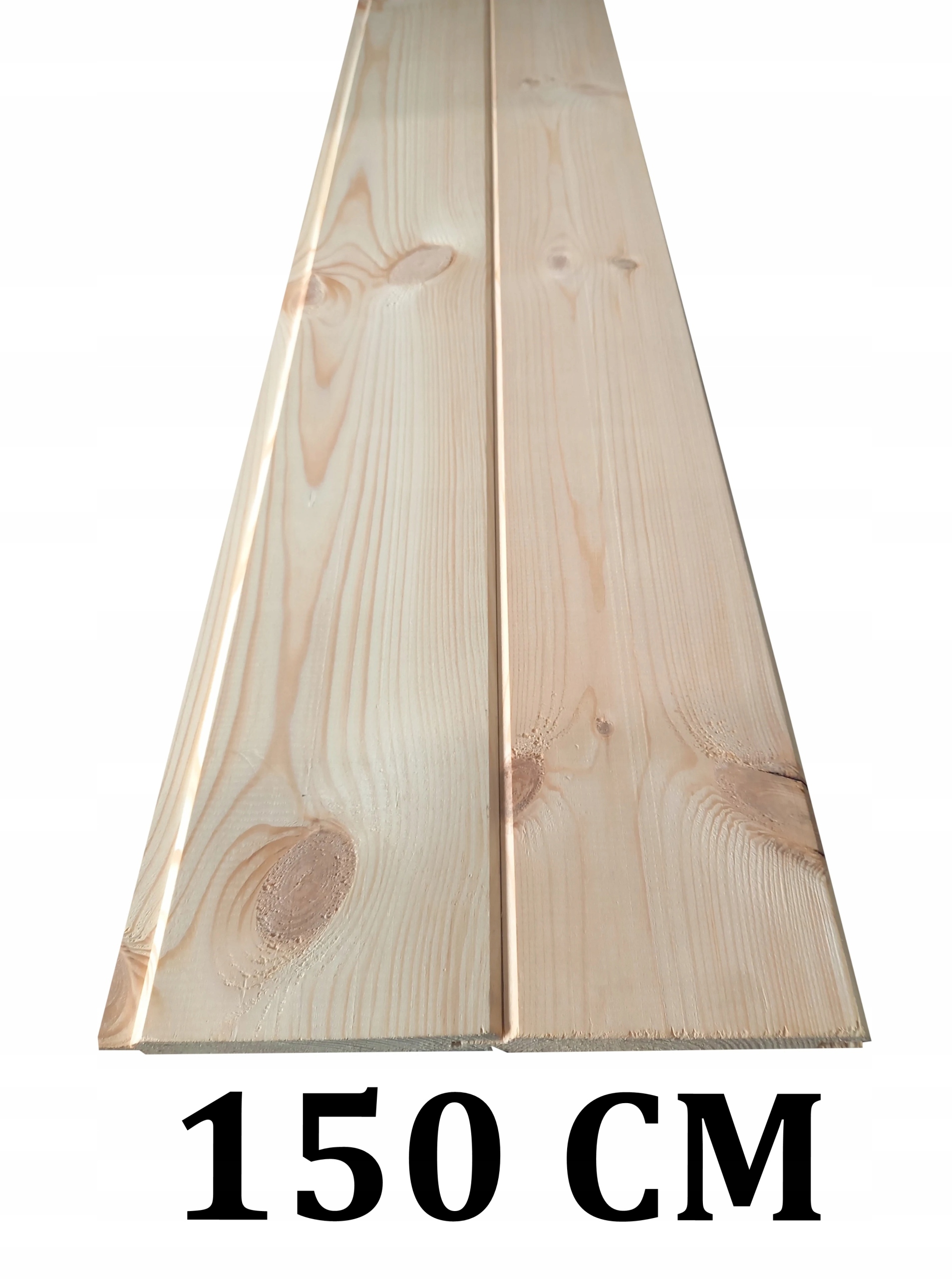 Deska z drewna sosnowego do wykonania domku dla dzieci 121x19 mm 150 cm