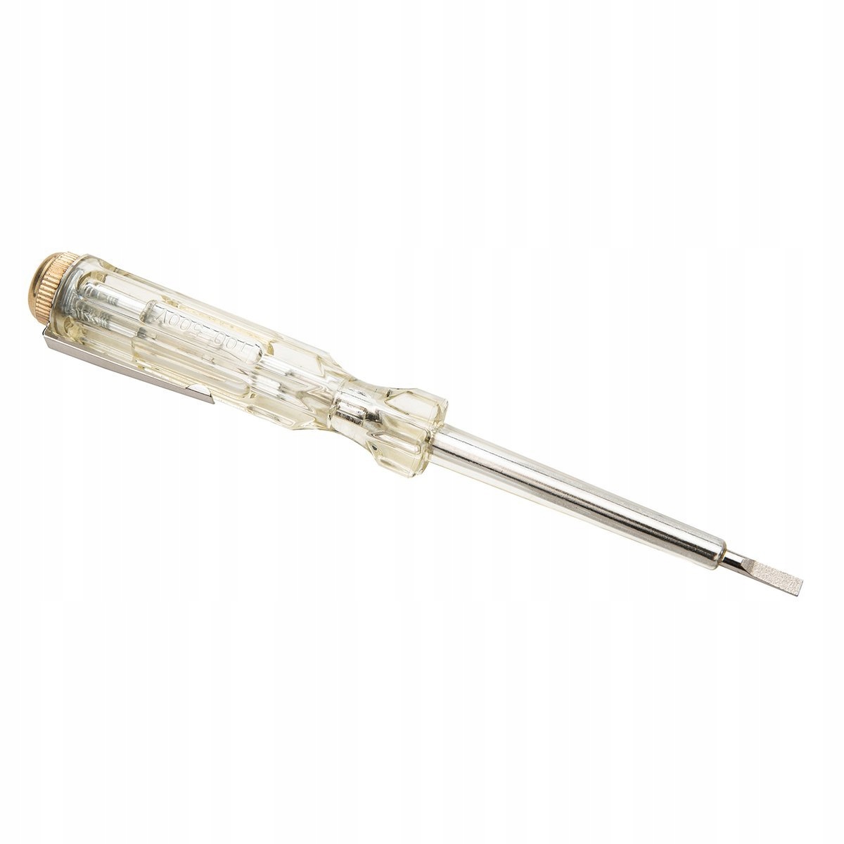 

Próbnik napięcia Deli Tools EDL8001 100-250V biały