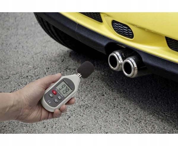 Cyfrowy miernik poziomu hałasu decybelomierz sonometr LCD VOLTCRAFT GERMANY Stan opakowania oryginalne