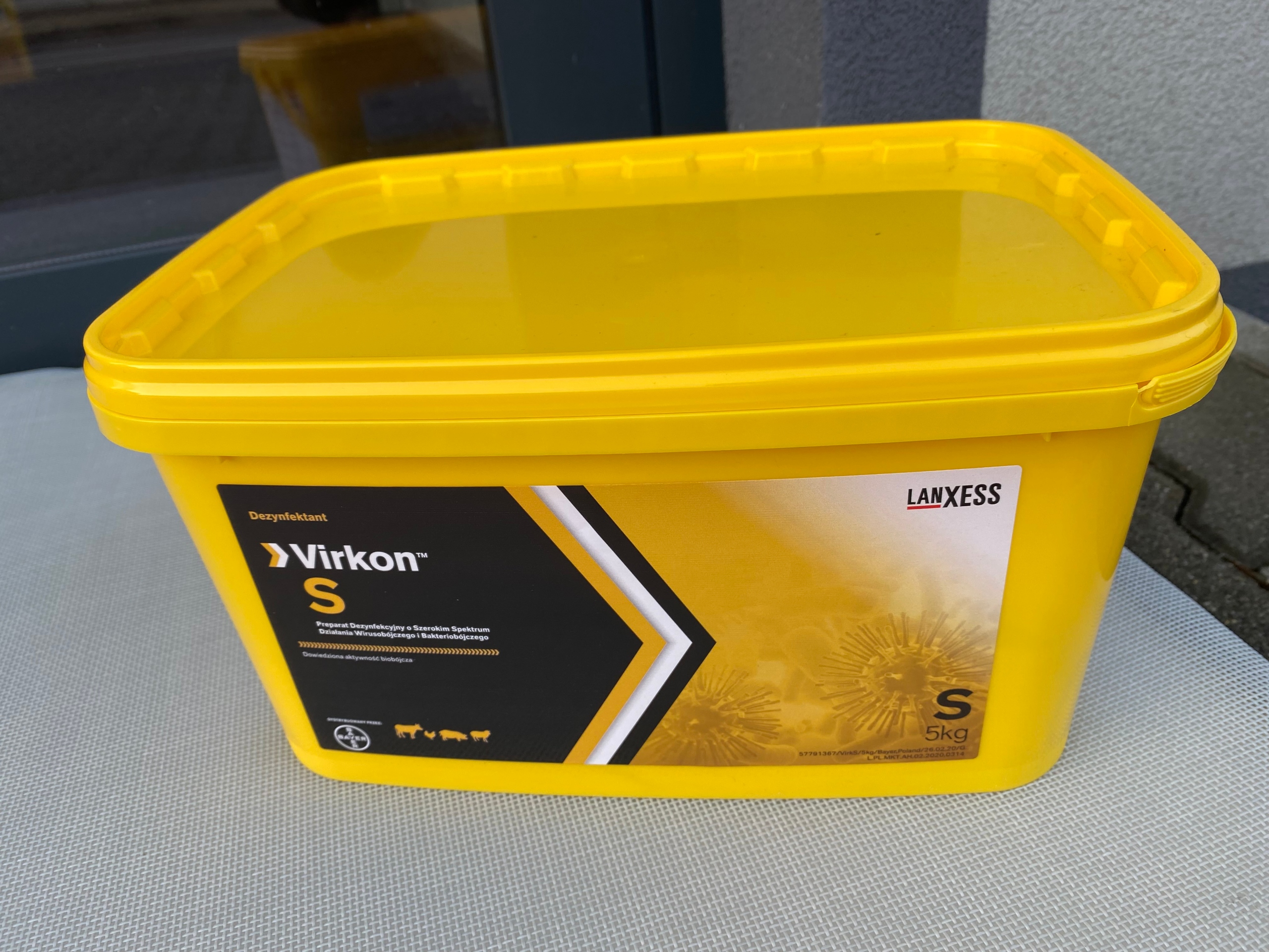 

Virkon S 5 Kg Dezynfekcja Asf Wirusy Ptasia Grypa