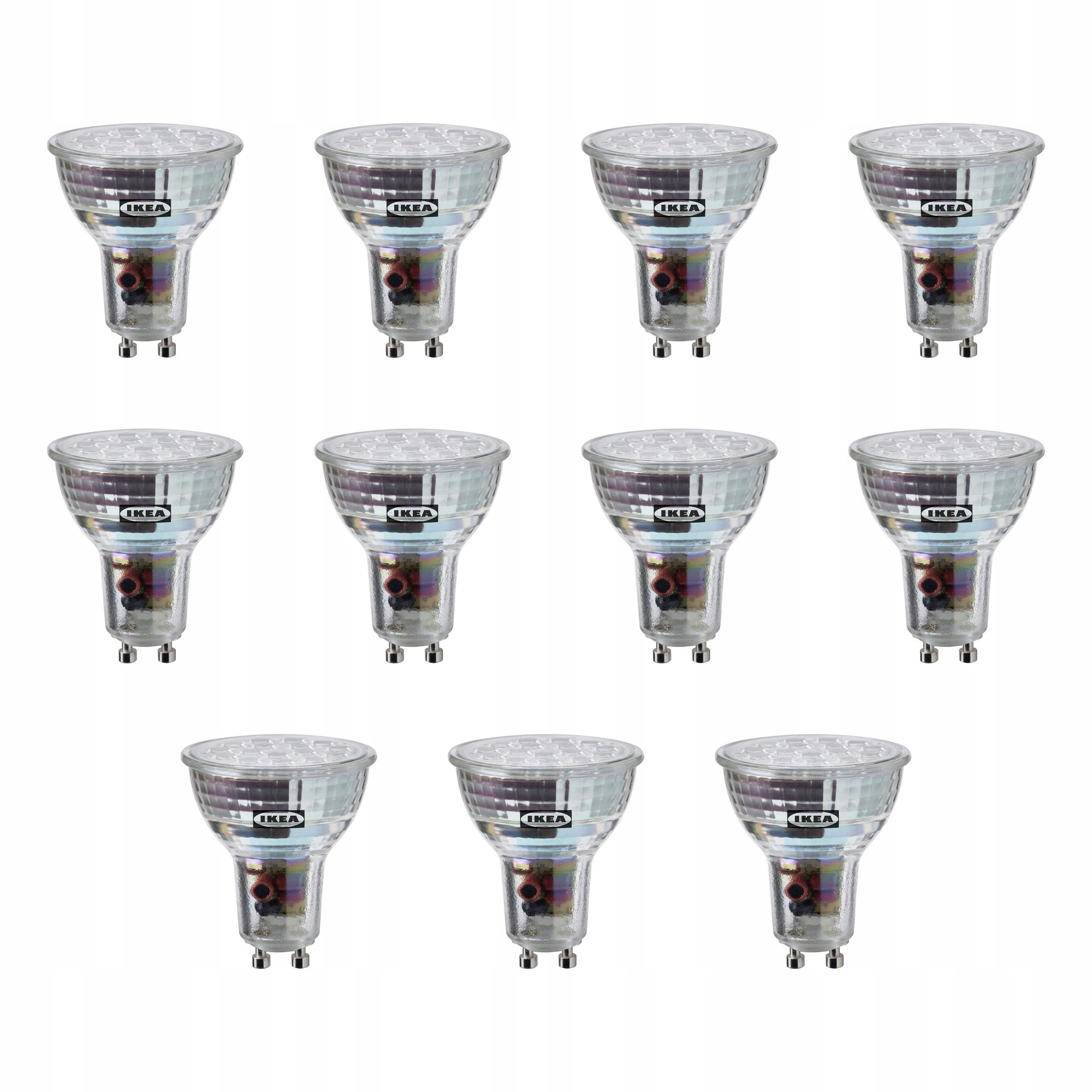 11 ks Led žárovka GU10 600 lumenů stmívatelná Solhetta
